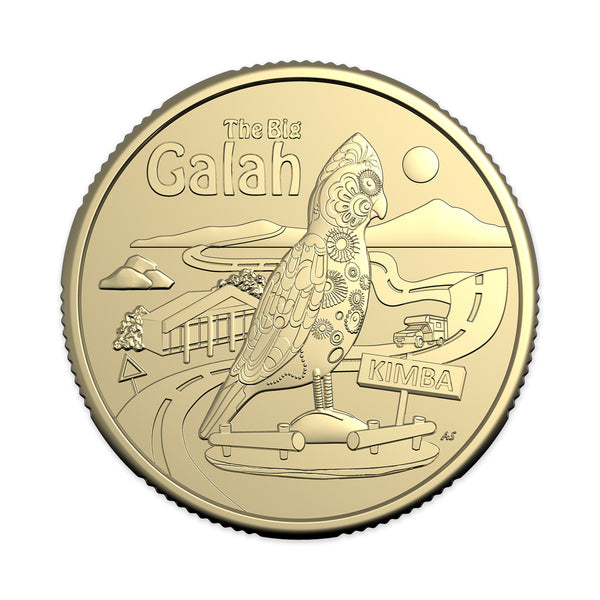 2025 Aussie Big Things 2 - $1 Uncirculated Coin on Card – The Big Galah