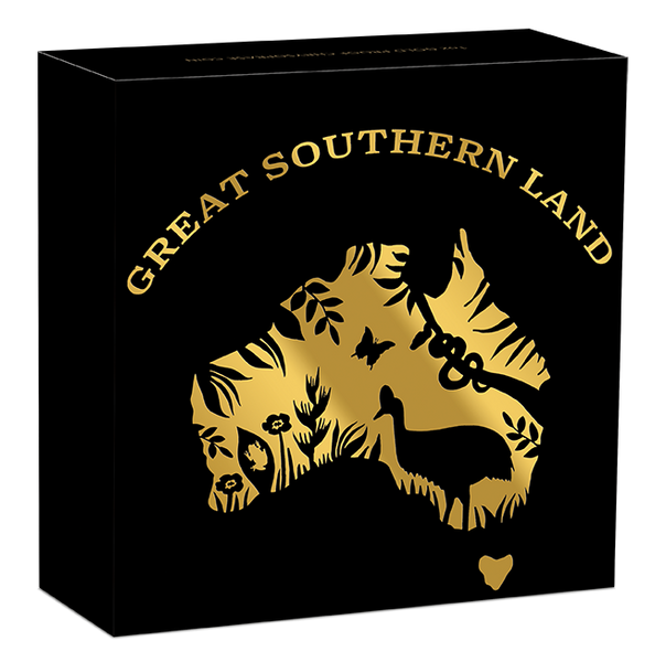 2026 Great Southern Land
1oz Gold Proof Coin with Chrysoprase Insert