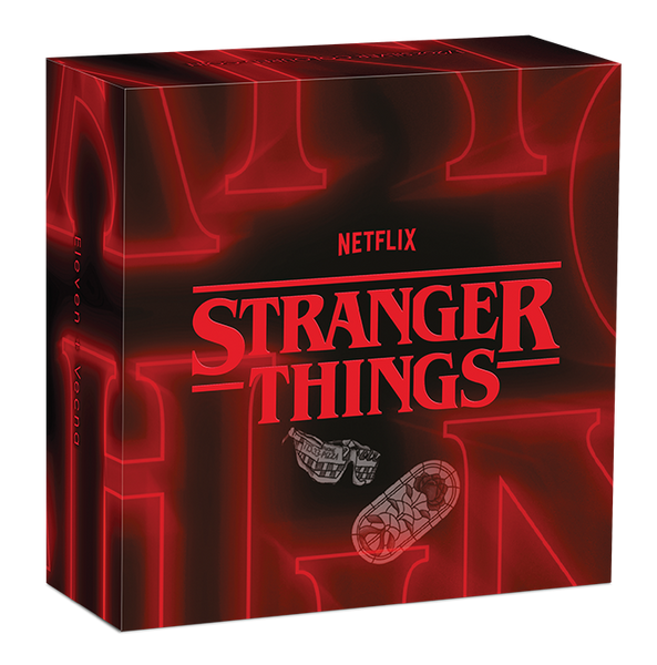 2026 Stranger Things 'Eleven & Vecna' 1/2oz Silver Coloured Coin