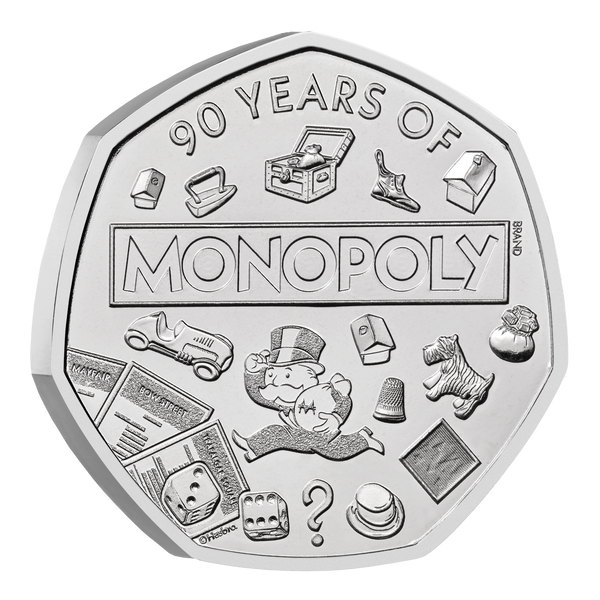 2025 Monopoly UK 50p
Brilliant Uncirculated Coin