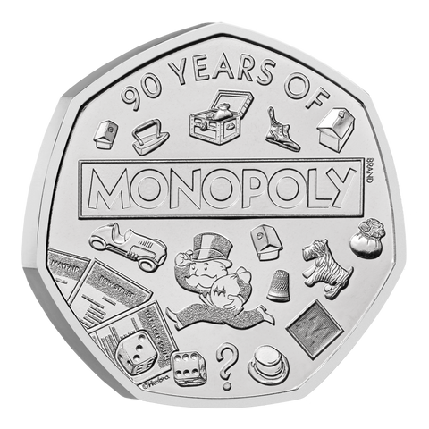 2025 Monopoly UK 50p
Brilliant Uncirculated Coin