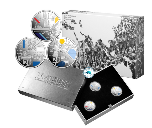 2026 Service Amid Strife 3-Coin Silver Proof Set