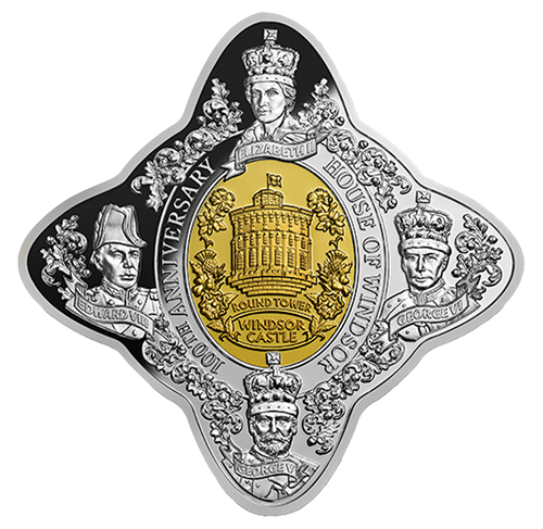 2017 House of Windsor 100th Anniversary 1oz Silver Proof Coin