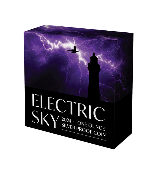 2024 Electric Sky 1oz Silver Proof Coin