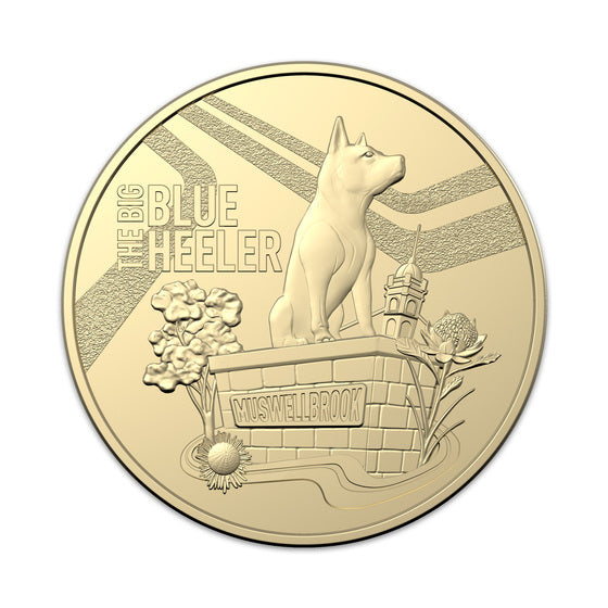 2023 Aussie Big Things 'The Big Blue Heeler' $1 Cotton & Co Roll -Includes Protective Tube
