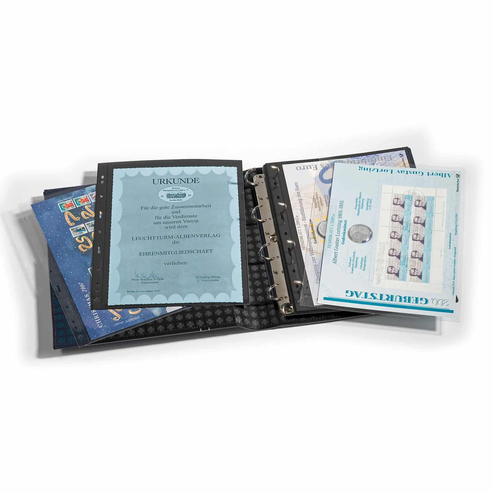 VARIO - Grande Ring Binder & Slipcase - Red