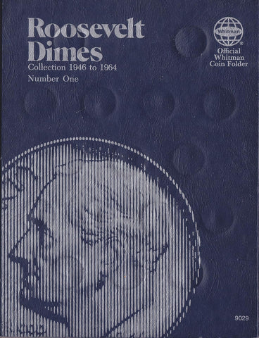 Whitmans - Roosevelt Dime No 1 (1946-1964) - Blue Album