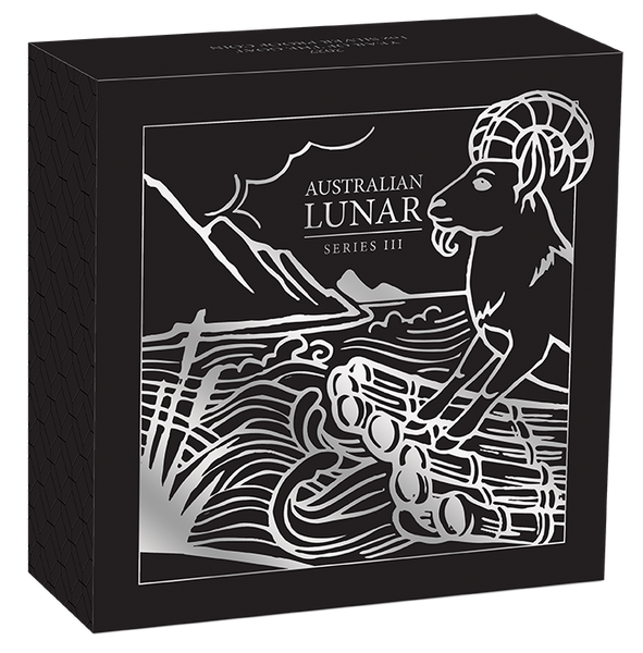 2027 Year of the Goat 1oz Silver Proof Coin
