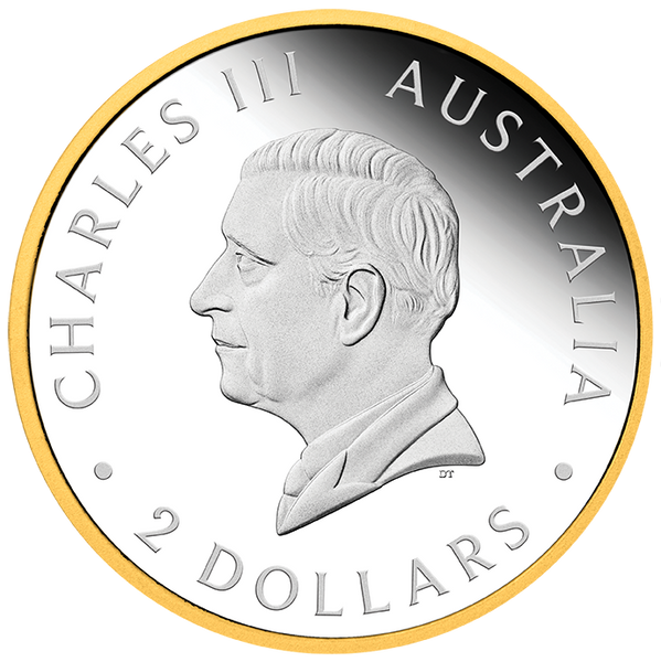 2026 Australian Wedge-Tailed Eagle 2oz High-Relief Gilded Coin