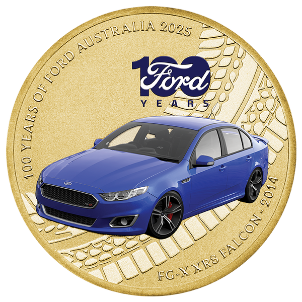 2025 Ford: 100 Years in Australia FG-X XR8 Falcon $1 PNC