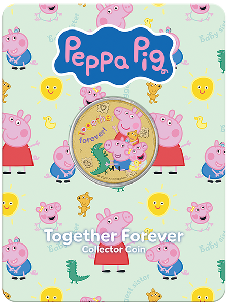 2026 Peppa Pig Three Coin Collection