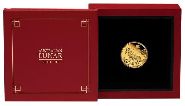 2027 Year of the Goat 1/10oz Gold Proof Coin