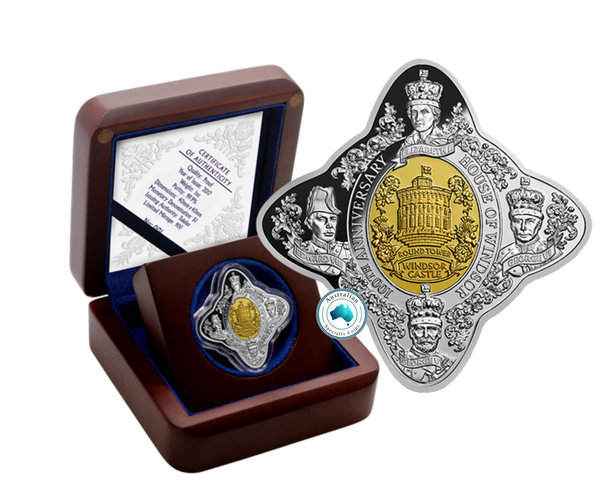 2017 House of Windsor 100th Anniversary 1oz Silver Proof Coin