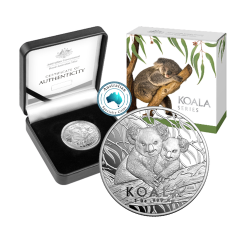2025 Australia Koala $5 High Relief 1oz Silver Proof Coin
