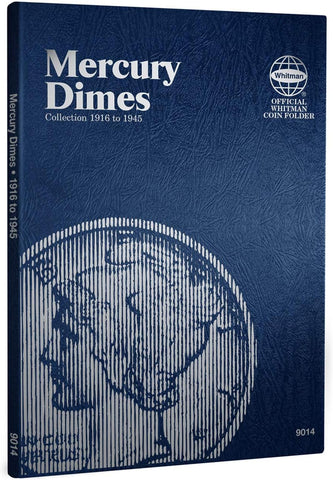 Whitmans - Mercury Dime (1916-1945) - Blue Album