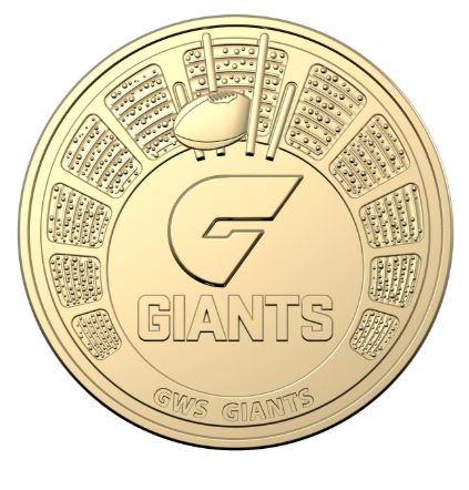 2024 GWS Giants Football Club $1 Limited Edition PNC