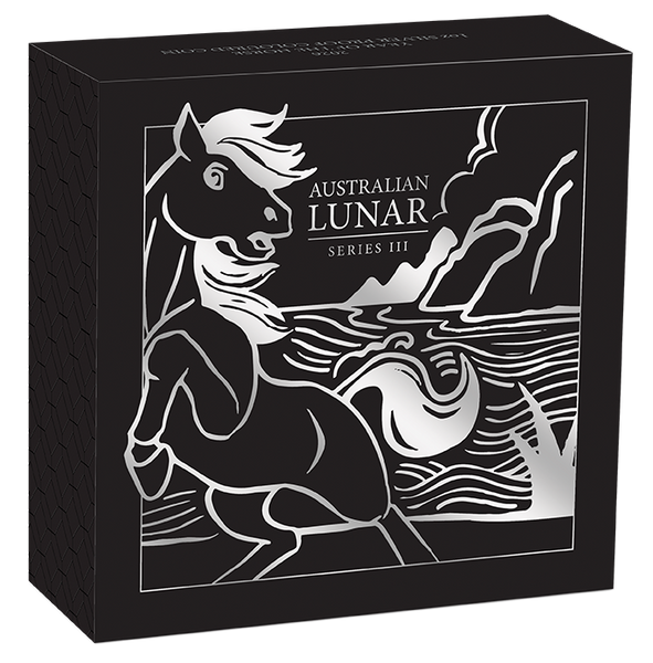 2026 Year of the Horse 1oz Silver Proof Coloured Coin