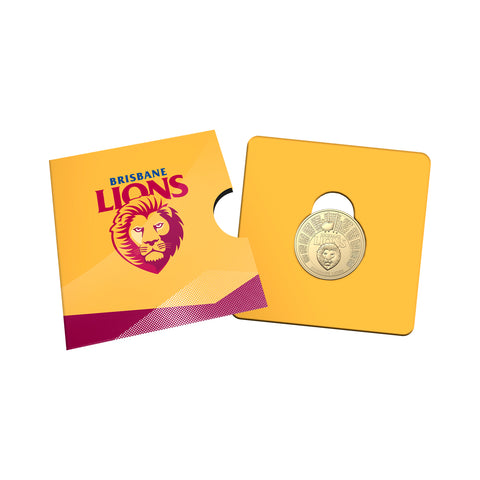 2024 AFL 'Brisbane Lions' $1 Coin in Card