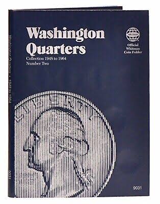 Whitmans - Washington Quarters No 2 (1948-1964) - Blue Album