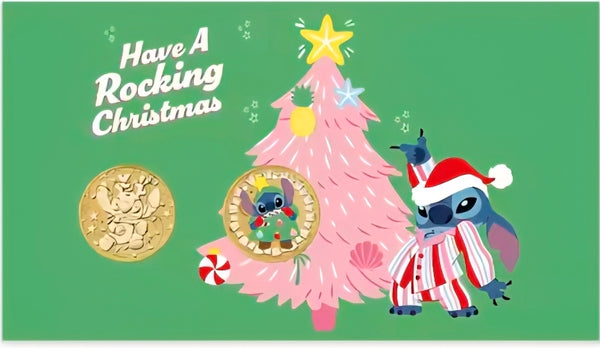 2025 Stitch Christmas Two-Coin $1 PNC