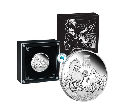 2026 Year of the Horse 1oz Silver Proof Coin