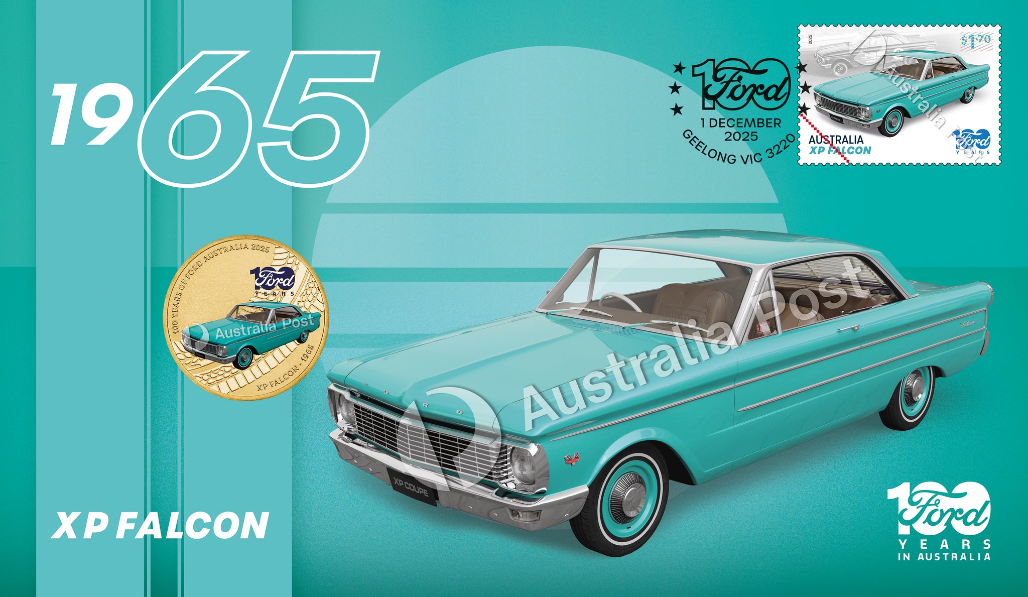 2025 Ford: 100 Years in Australia XP Falcon $1 PNC – Australian ...