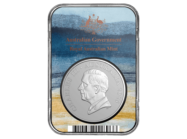 2025 Kangaroo Series 1 oz Fine Silver Frosted Uncirculated Coin