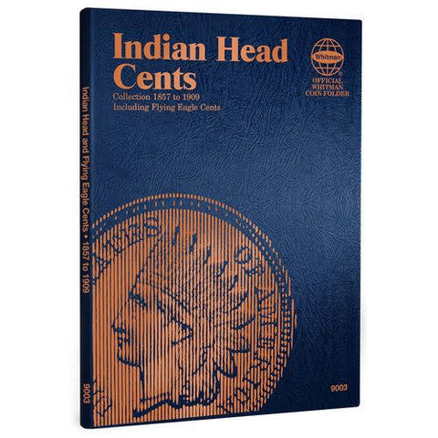 Whitmans - Indian Head Cent (1857-1909) - Blue Album
