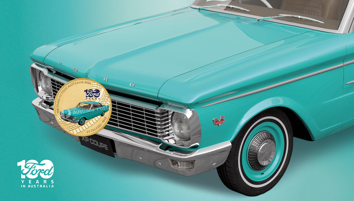2025 Ford: 100 Years in Australia XP Falcon $1 PNC – Australian ...