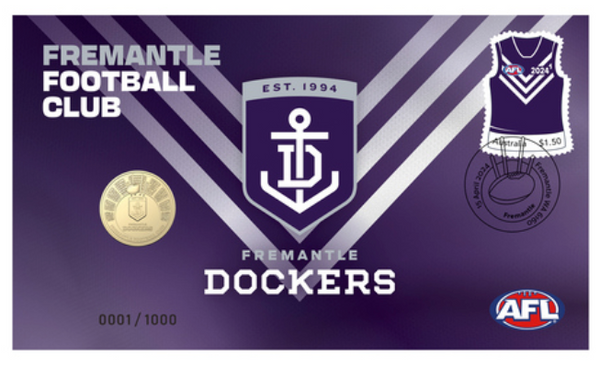 2024 Fremantle Football Club $1 Limited Edition PNC
