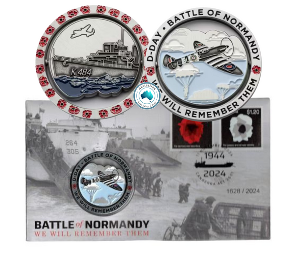 2024 Battle of Normandy Limited Edition Medallion PNC