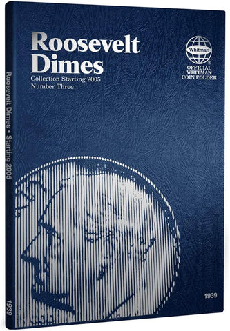 Whitmans - Roosevelt Dime No3 (2005-Date) - Blue Album