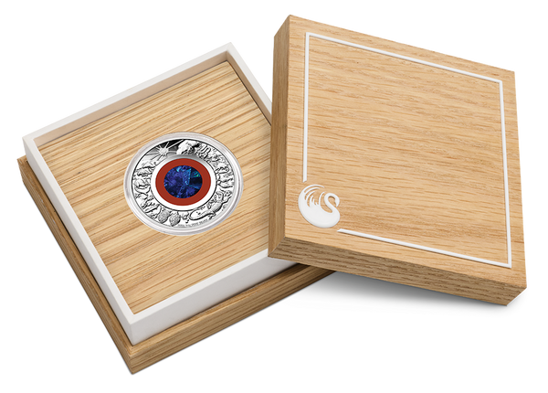 2026 Wonders of Australia 'The Outback' 1oz Silver Proof Opal Coin