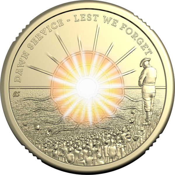 2026 Dawn Service $2 Royal Australian Mint Roll with Protective Tube