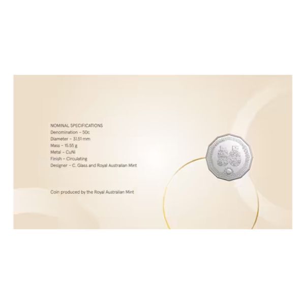 2024 Celebrating 30 Years of Postal & Numismatic Covers 50c PNC