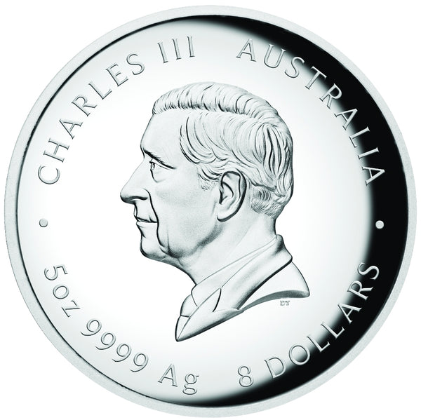 2026 Year of the Horse 5oz Silver High Relief Proof Coin