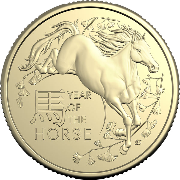 2026 Lunar Year of the Horse 2-Coin $1 Set UNC