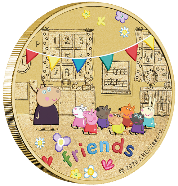 2026 Peppa Pig Three Coin Collection