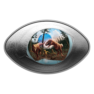 2025 Royal Canadian Mint 'Dinosaur Eye' 1oz Fine Silver Coloured Coin