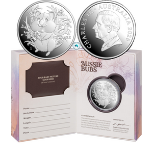 2025 Aussie Bubs 1oz Fine Silver Proof Coin