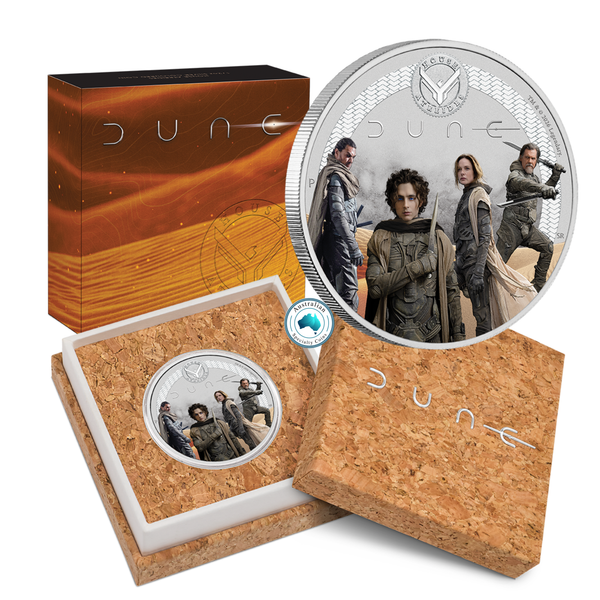 2026 Dune 'House Atredies' 1/2oz Silver Coloured Proof Coin