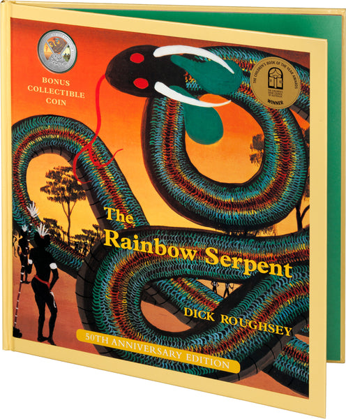2025 Rainbow Serpent 50th Anniversary – Special Edition Book with 20c CuNi Coloured Uncirculated Coin