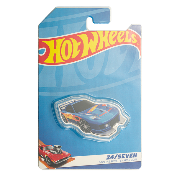2025 Hot Wheels 1oz Silver Car Shaped Coin