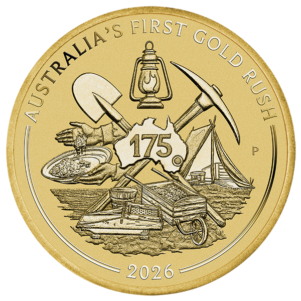 2026 Australia's First Gold Rush 175th Anniversary $1 PNC