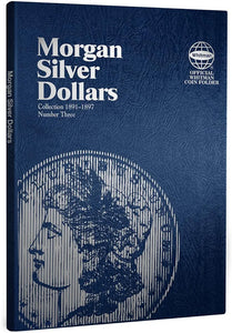 Whitmans - Morgan Silver Dollar No3, (1891-1897) - Blue Album
