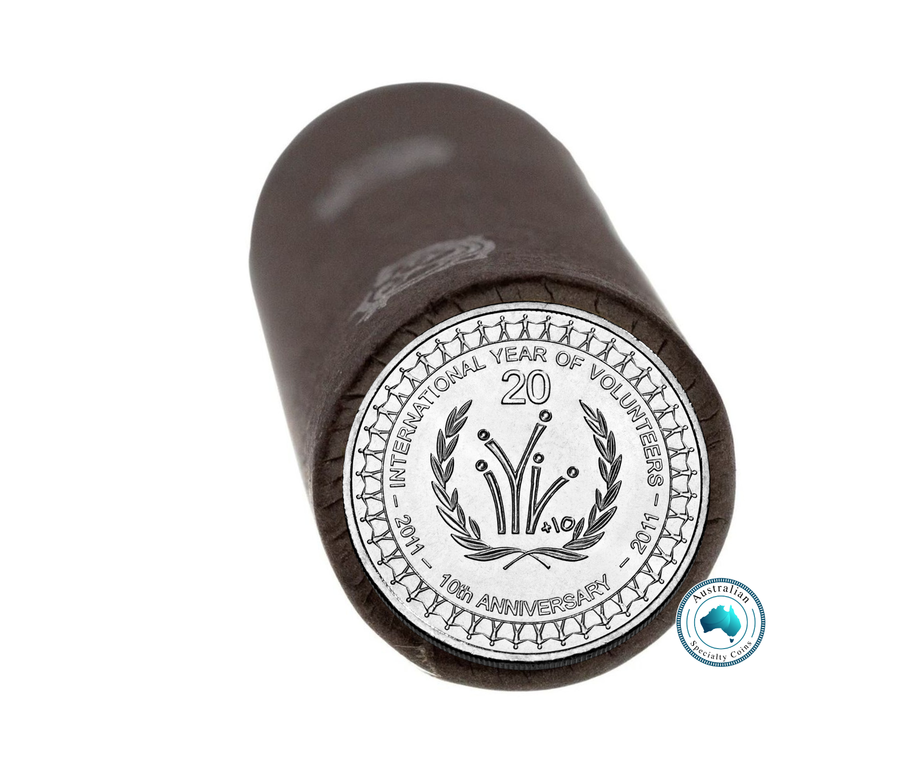 2011 International Year of Volunteers 20c Roll - Cotton & Co