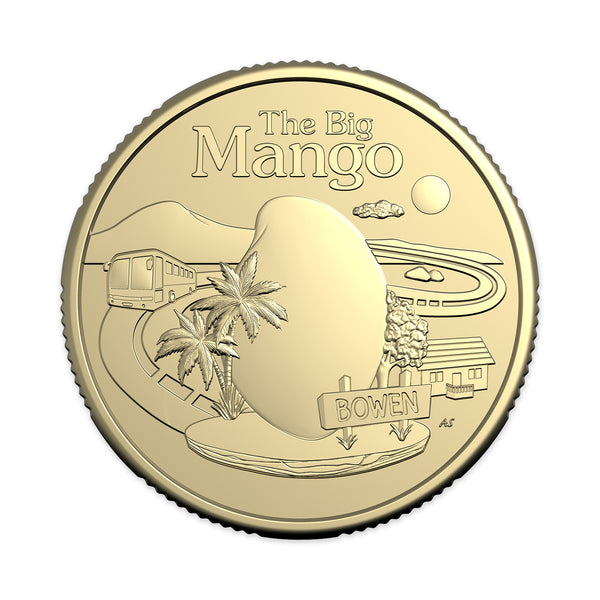 2025 Aussie Big Things 2 - $1 Uncirculated Coin on Card – The Big Mango