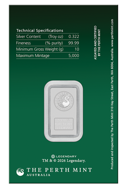 2026 Dune 'House Atreides' 10g Silver Minted Bar