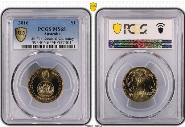 2016 Changeover $1 MS65