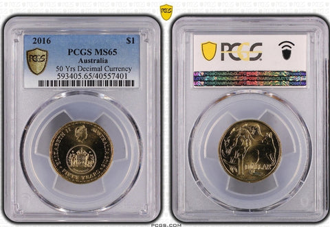 2016 Changeover $1 MS65